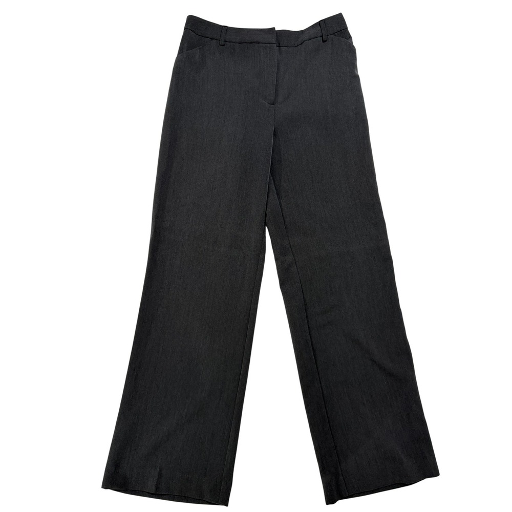Long Elegant Legs Tall Gray Straight Leg Dress Pants Women's 12 35" Inseam